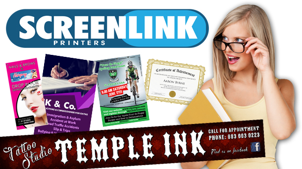 Screenlink printers